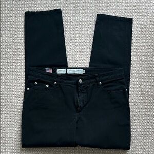 Fabrizio Gianni Black Straight Leg Jeans